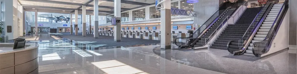 Inside Orlando Sanford International Airport
